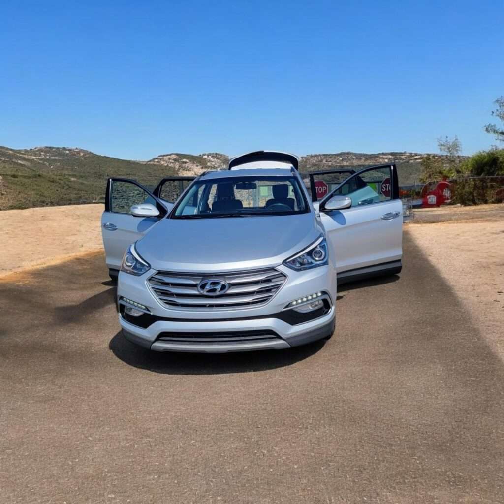 2018 Hyundai Santa Fe Sport SUV Rental – San Francisco